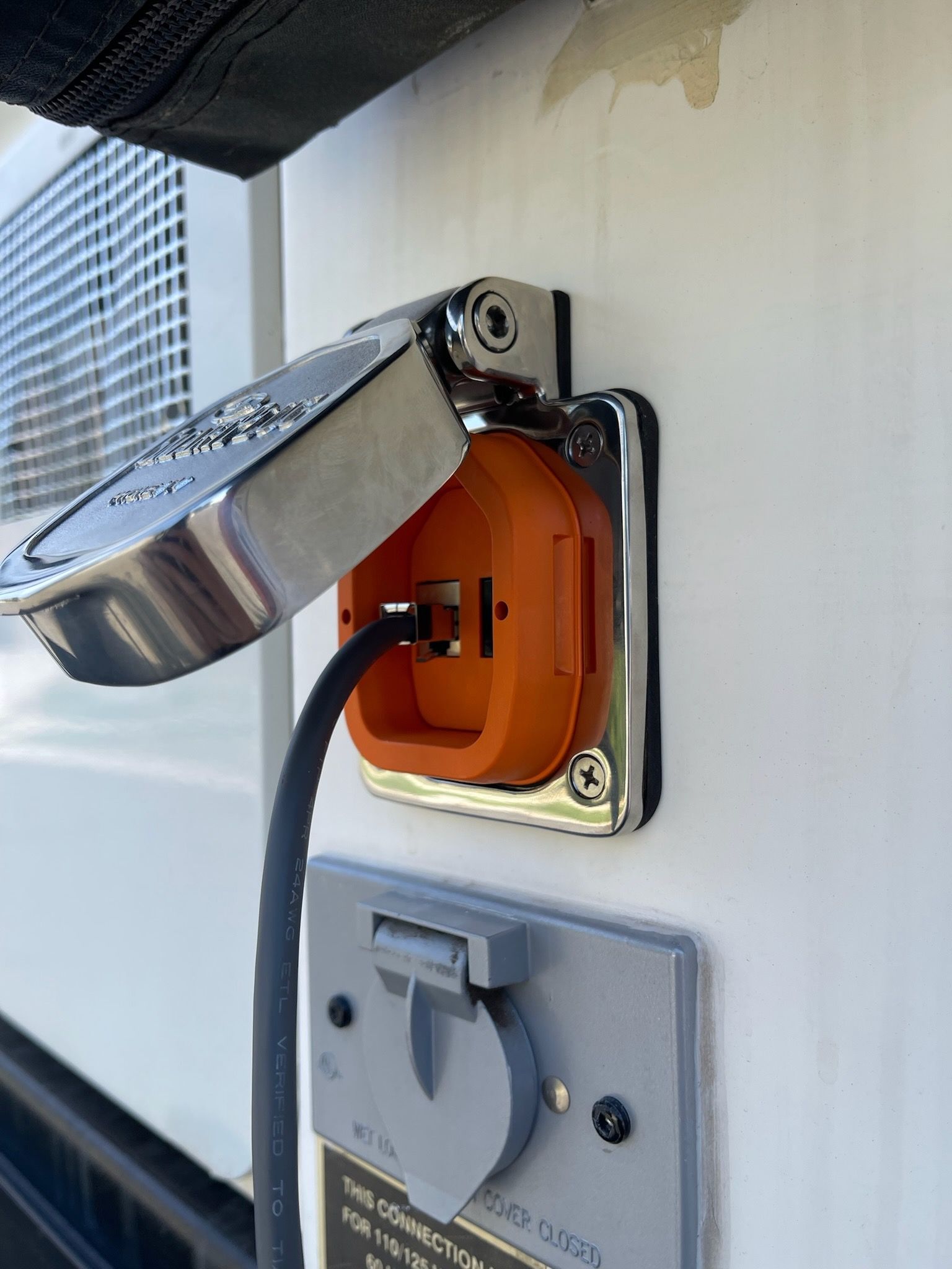 Lessons in Drilling Through Your Camper (aka installing a Starlink ethernet port)