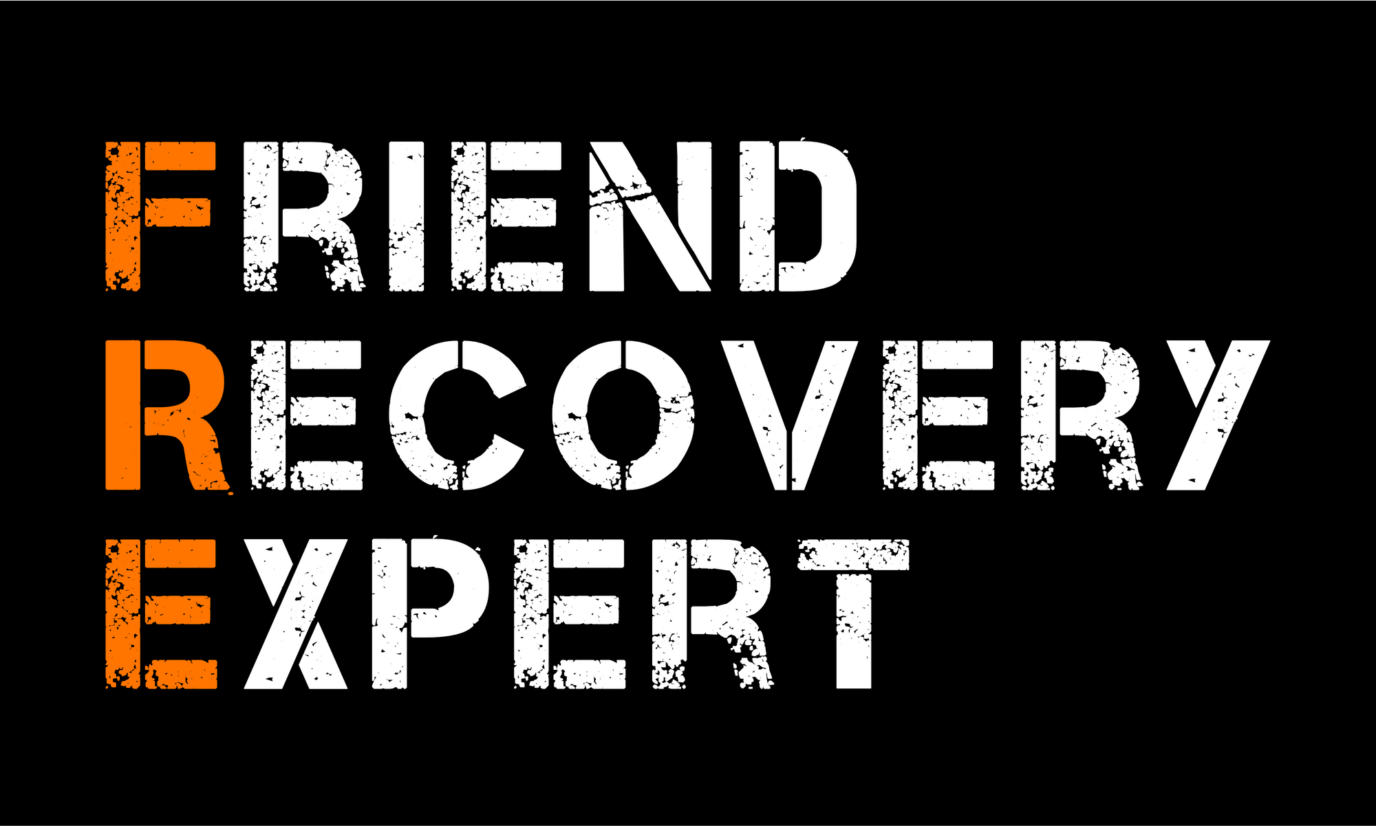 Friend Recovery Expert Sticker